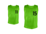 Lot de 5 chasubles numéro 11 à 15