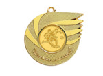 Medaille zamak diam50mm or