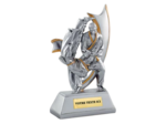 Trophee resine judo h. 15 cm