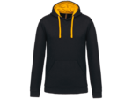 Sweatshirt capuche contrastée homme