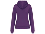 Sweatshirt capuche contrastée femme