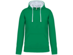 Sweatshirt capuche contrastée homme