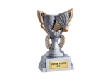 Trophee resine discip badminton h 11cm