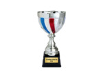 Coupe classique argent/bleu/blanc/r