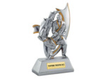 Trophee resine judo h. 15 cm