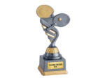 Trophee plastique tdt h 18 cm