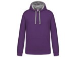 Sweatshirt capuche contrastée homme