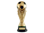 Trophee resine trophee foot h. 34 cm