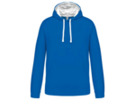 Sweatshirt capuche contrastée homme
