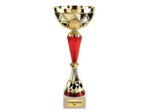Coupe class or/rouge h 39cm d 160mm