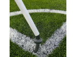 Poteau tube pvc blanc