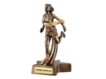 Trophee resine course femme h. 22 cm