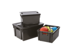 BAC DE RANGEMENT 50 L AVEC COUVERCLE