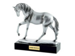 Resine cheval h. 19x21 cm