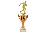 Trophee + sujet 27cm