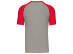 T-shirt bicolore manches courtes
