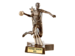 Trophee resine handball homme h. 21 cm