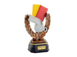 Trophee resine arbitre h. 15 cm
