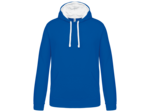 Sweatshirt capuche contrastée homme