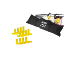 Set de pickleball avec marquages