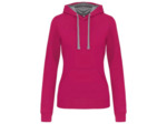 Sweatshirt capuche contrastée femme