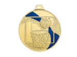 Medaille frappee fer basket 50mm