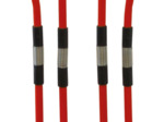 Kit 3 mannequins 180cm rouge