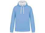 Sweatshirt capuche contrastée homme