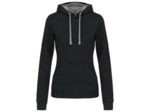Sweatshirt capuche contrastée femme