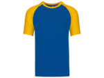 T-shirt bicolore manches courtes