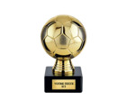 Trophee plastique football h 13 cm