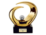 Trophee en ceramique h. 25 cm
