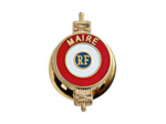 Insigne boutonnière-maire