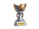 Trophee resine discip handball h 11cm