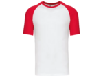 T-shirt bicolore manches courtes