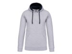 Sweatshirt capuche contrastée homme