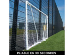 But de football en pvc 4x1.5m