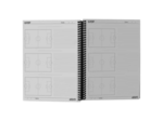 Carnet coach football a spirales a4