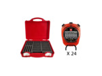 Kit 24 chrono dt481 + malette rigid