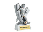 Trophee resine eco foot feminin h.10cm