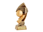 Trophee resine foot h.12cm