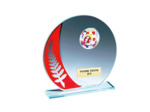 Trophee verre h. 18cm