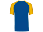 T-shirt bicolore manches courtes