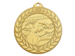 Medaille frappee fer natation 50mm