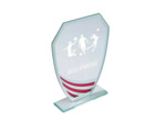 Trophee verre economique transparen
