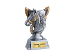 Trophee resine discip equitation h 11cm