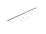 Barre de rangement jonglerie
