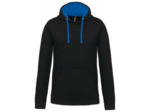 Sweatshirt capuche contrastée homme