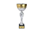 Coupe classique argent/or hauteur 3