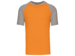 T-shirt bicolore manches courtes